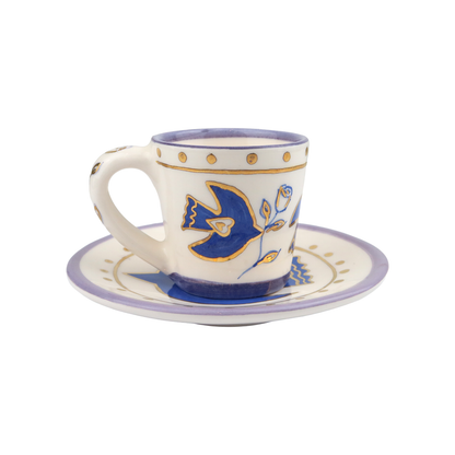 Falcon tea cup set lilic