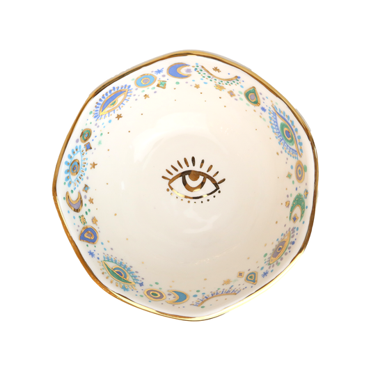 Decorative ceramic Salad Bowl Medium