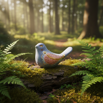 Cherie Small Bird l Lilac & Pink Sherie Boutik