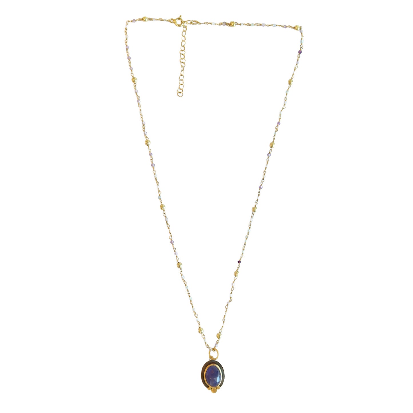 Necklace Tourmaline  /Tansanate  pendent  NS 2526