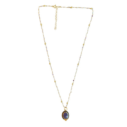 Necklace Tourmaline  /Tansanate  pendent  NS 2526
