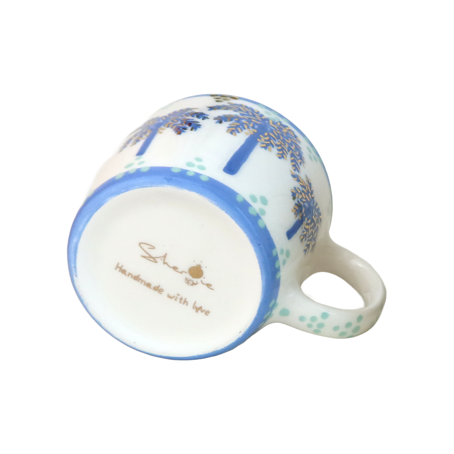 C Alphabet Palm Tree Mug Sherie Boutik