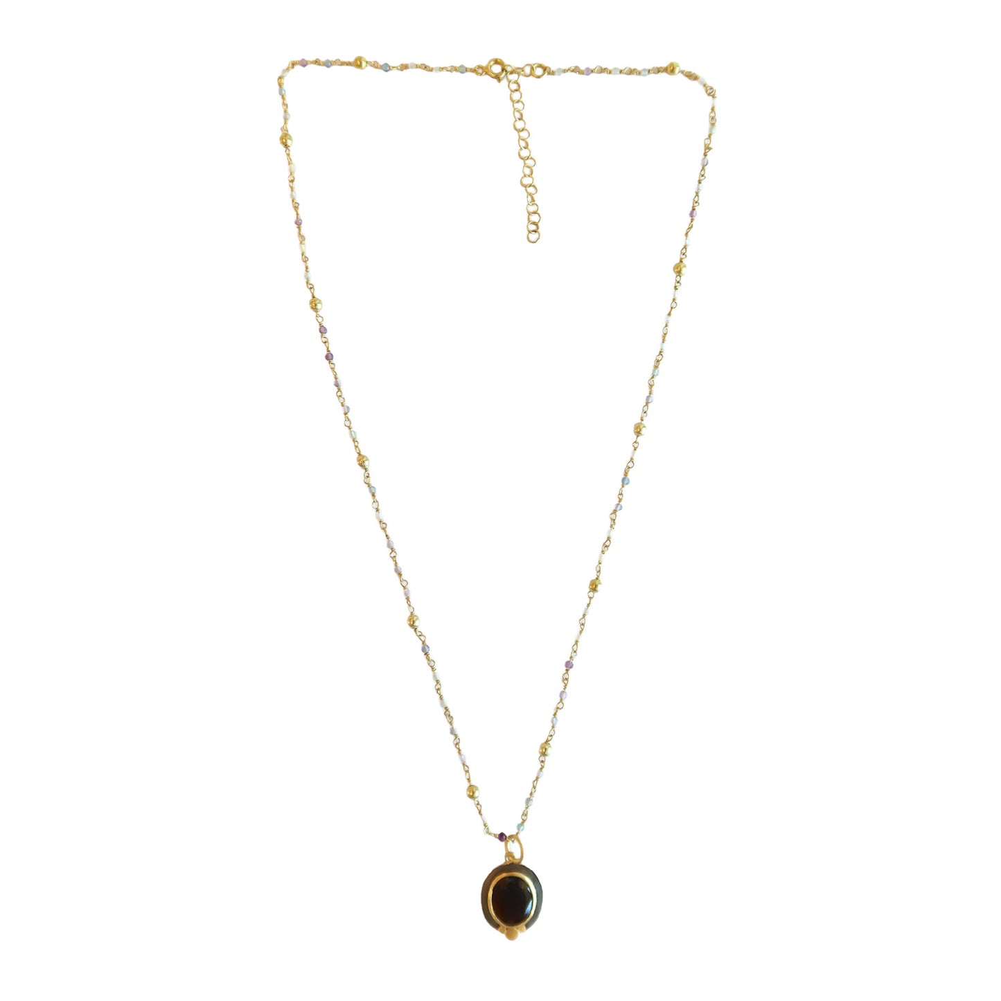 Necklace Green tourmaline pendent  NS 2529
