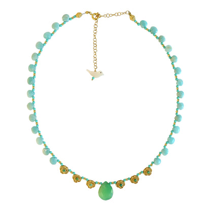 Necklace Amazonite  NS 2512