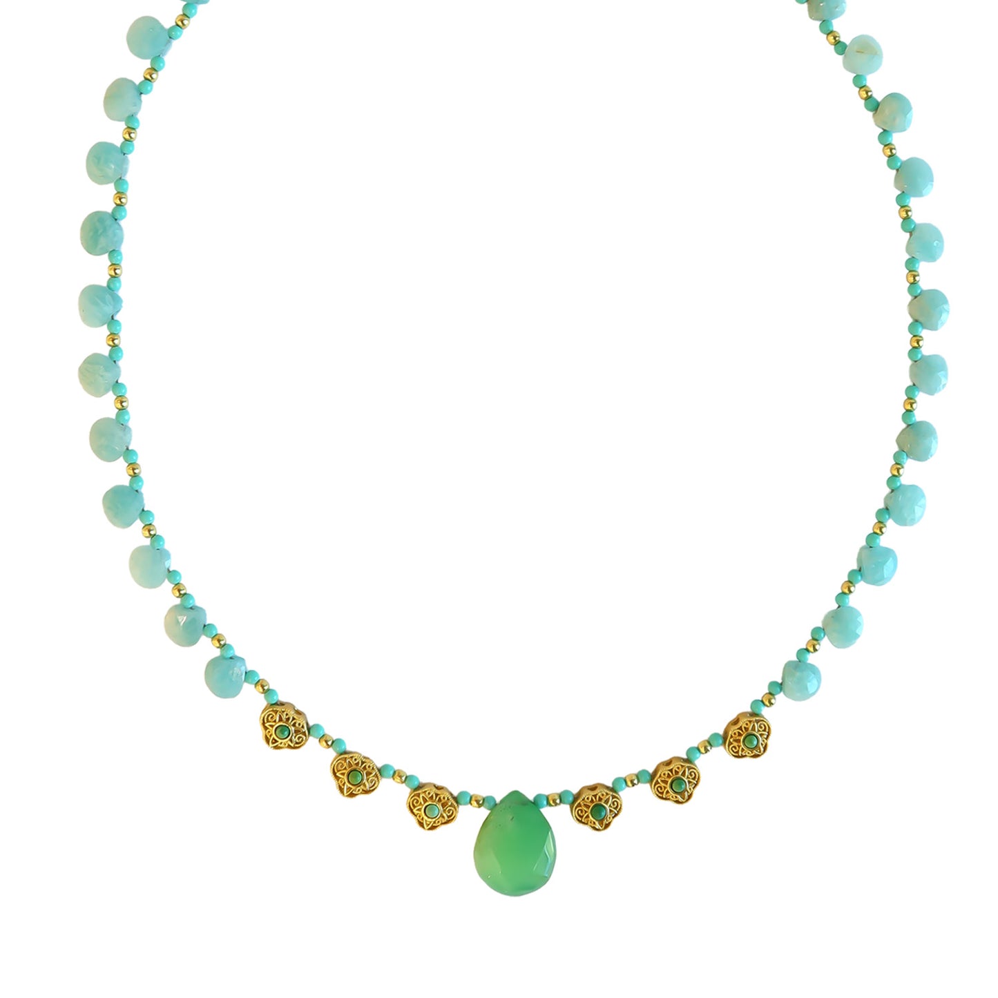 Necklace Amazonite  NS 2512