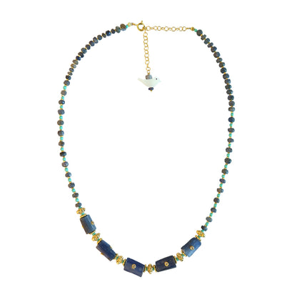 Necklace Blue Kyanite /Turquoise  NS 2507