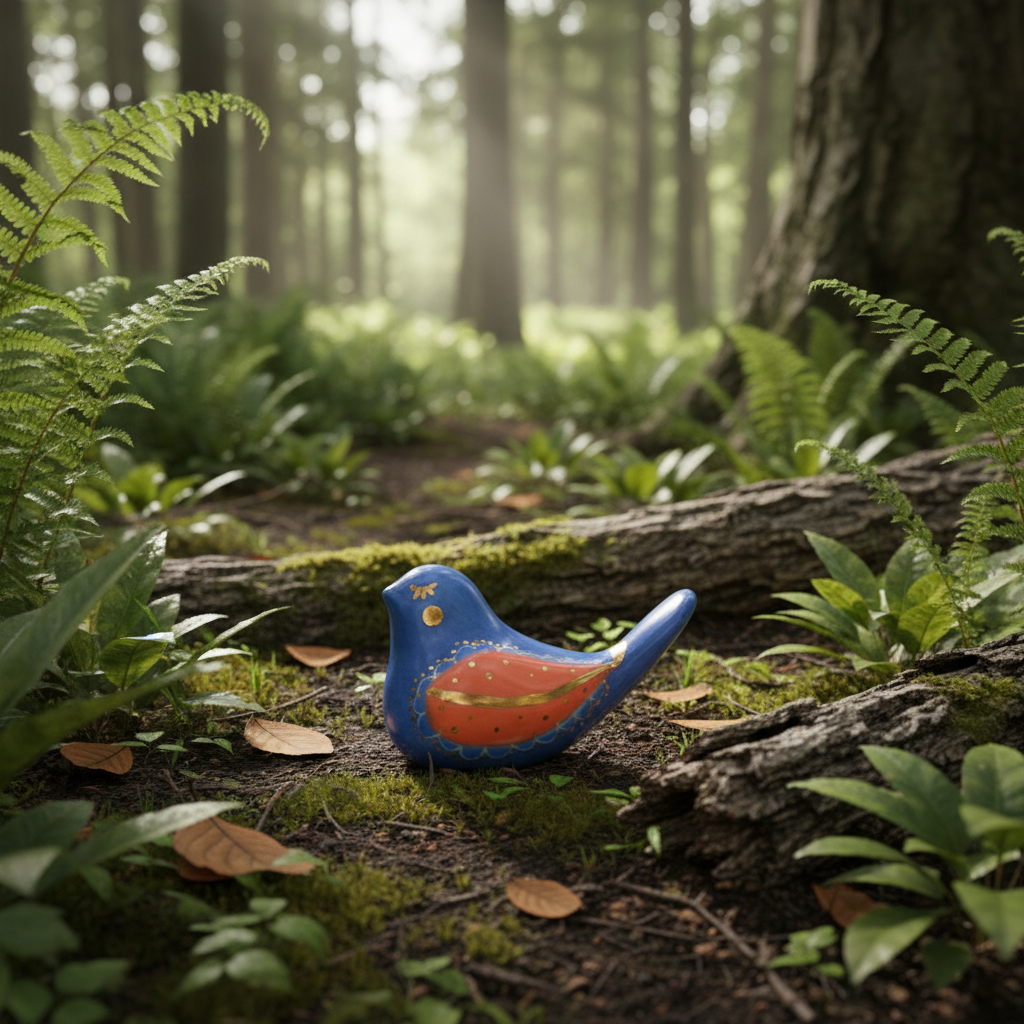 Cherie Small Bird l Violet & Pink Sherie Boutik