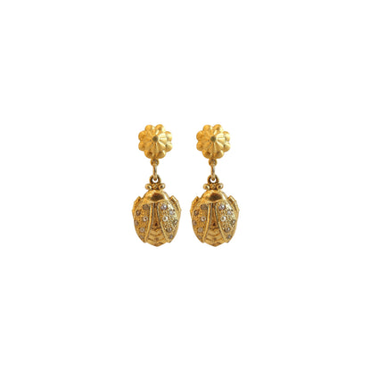 Turtle Earring Pave Diamond ER2460