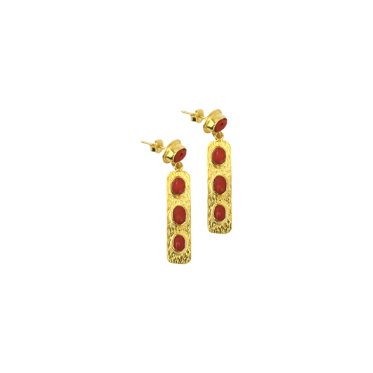 Earring Corel 3 in one