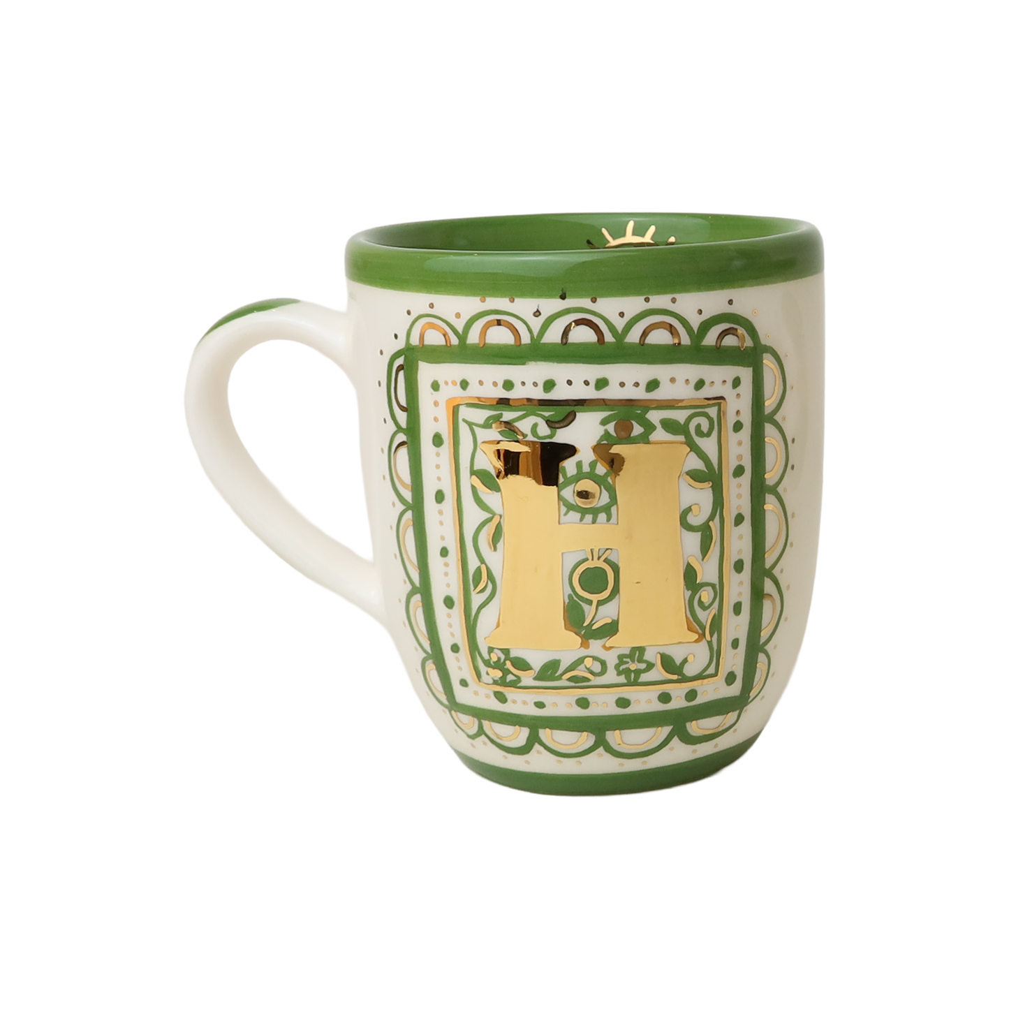 H Square Design Mug Sherie Boutik