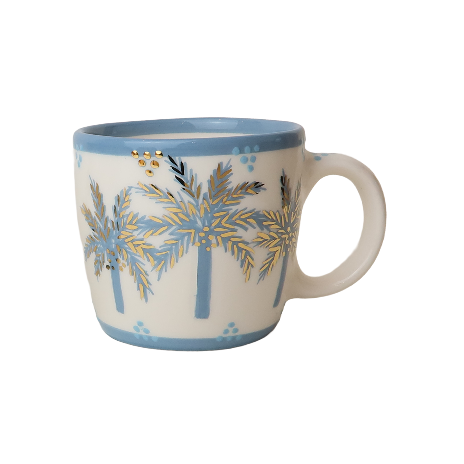 Y Alphabet Palm Tree Mug Sherie Boutik