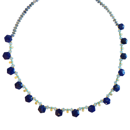Necklace Lapis Lazuli NS 2509