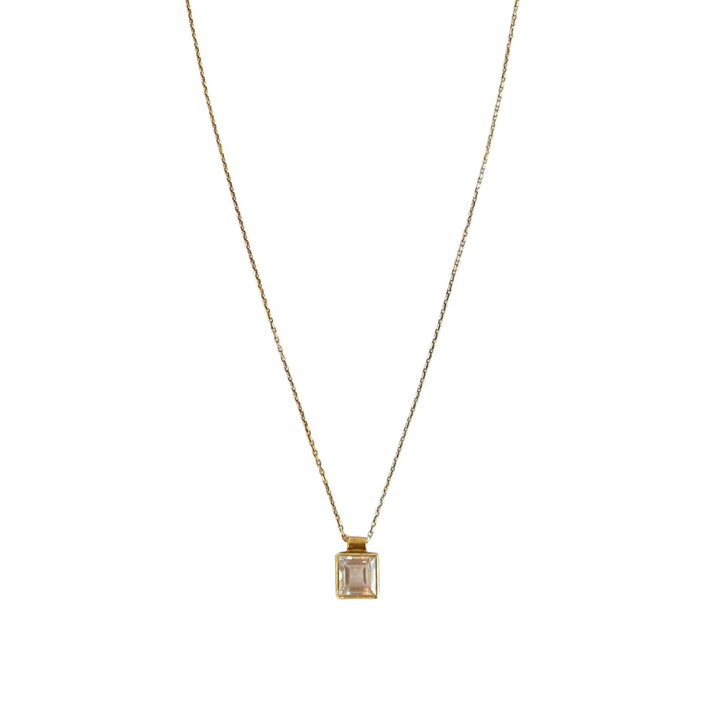 White Quartz Necklace