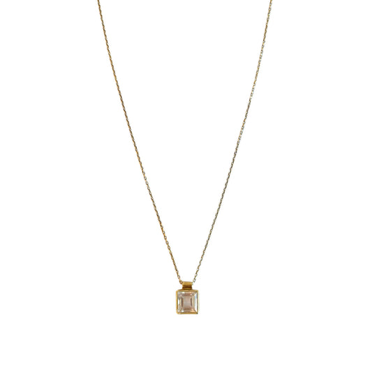 White Quartz Necklace