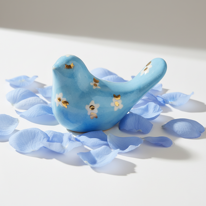 Cherie Small Bird | Sky Blue Daisy Sherie Boutik