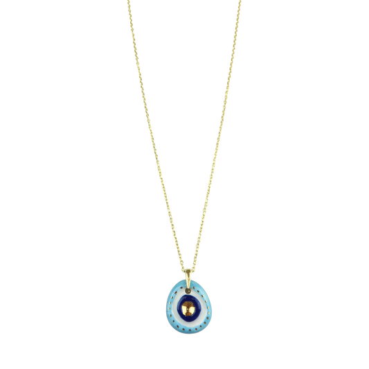 Necklace ceramic  Eye NS 2497