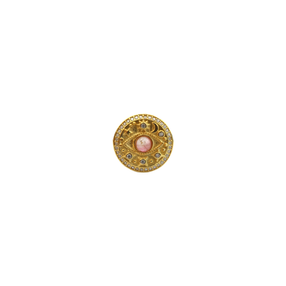 Celestial Eye Tourmaline & Crystal Ring
