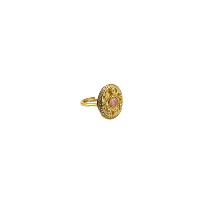 Celestial Eye Tourmaline & Crystal Ring