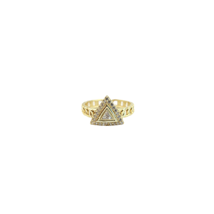 Ring Triangle Crystyl R2480