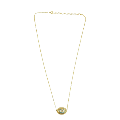 Rotating Ball eye necklace Large