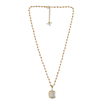 Necklace /qtz eye  pendent NS 2527