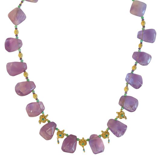 Necklace Amethyst   NS 2502