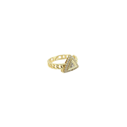 Ring Triangle Crystyl R2480