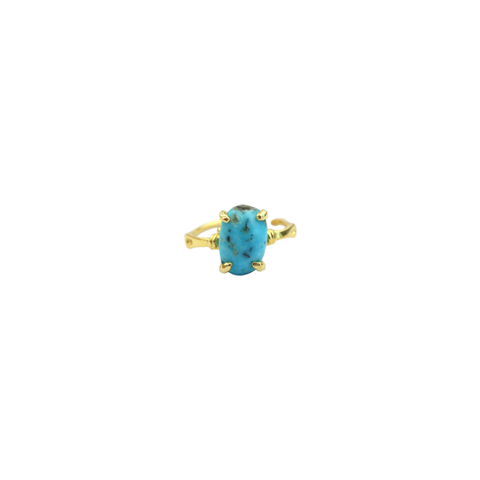 Turquoise Claw Ring
