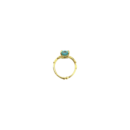 Turquoise Claw Ring