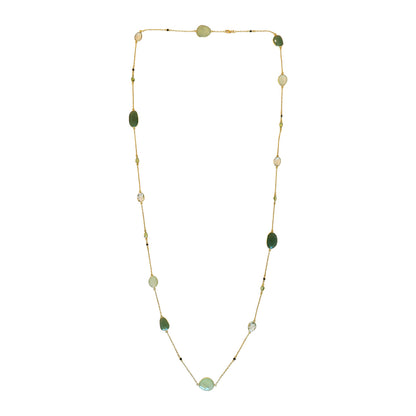 Necklace chrysoprose long NS 2539
