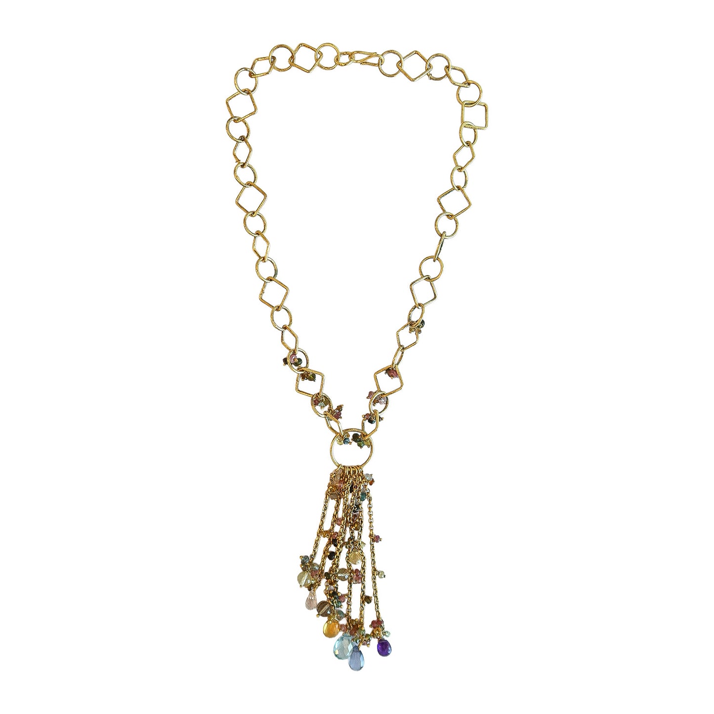 Necklace T/drop tourmaline pendent  NS 2530