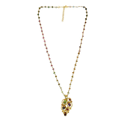 Necklace Tourmaline / tourmaline pendent NS 2533