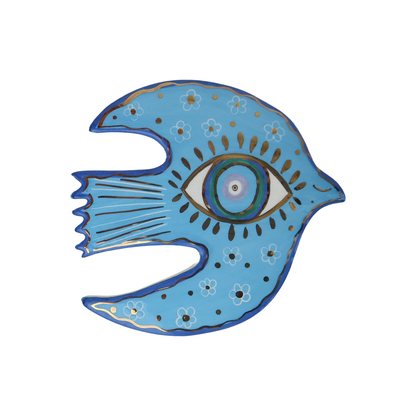 Dove of Light | Sky Blue Eye Wall Dècor Sherie Boutik