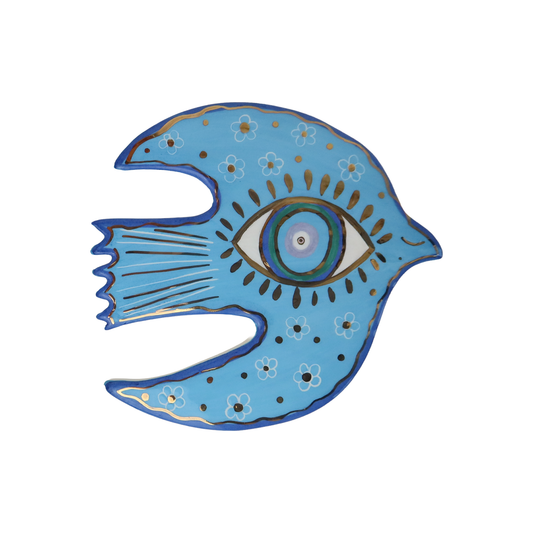 Dove of Light | Sky Blue Eye Wall Dècor Sherie Boutik