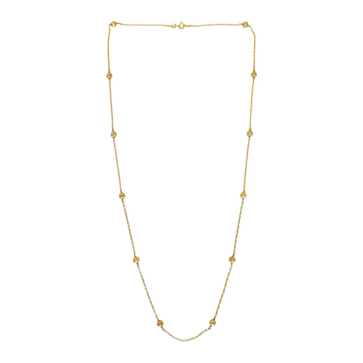 Necklace plain chain long  NS 2546