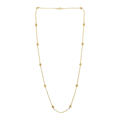 Necklace plain chain long  NS 2546