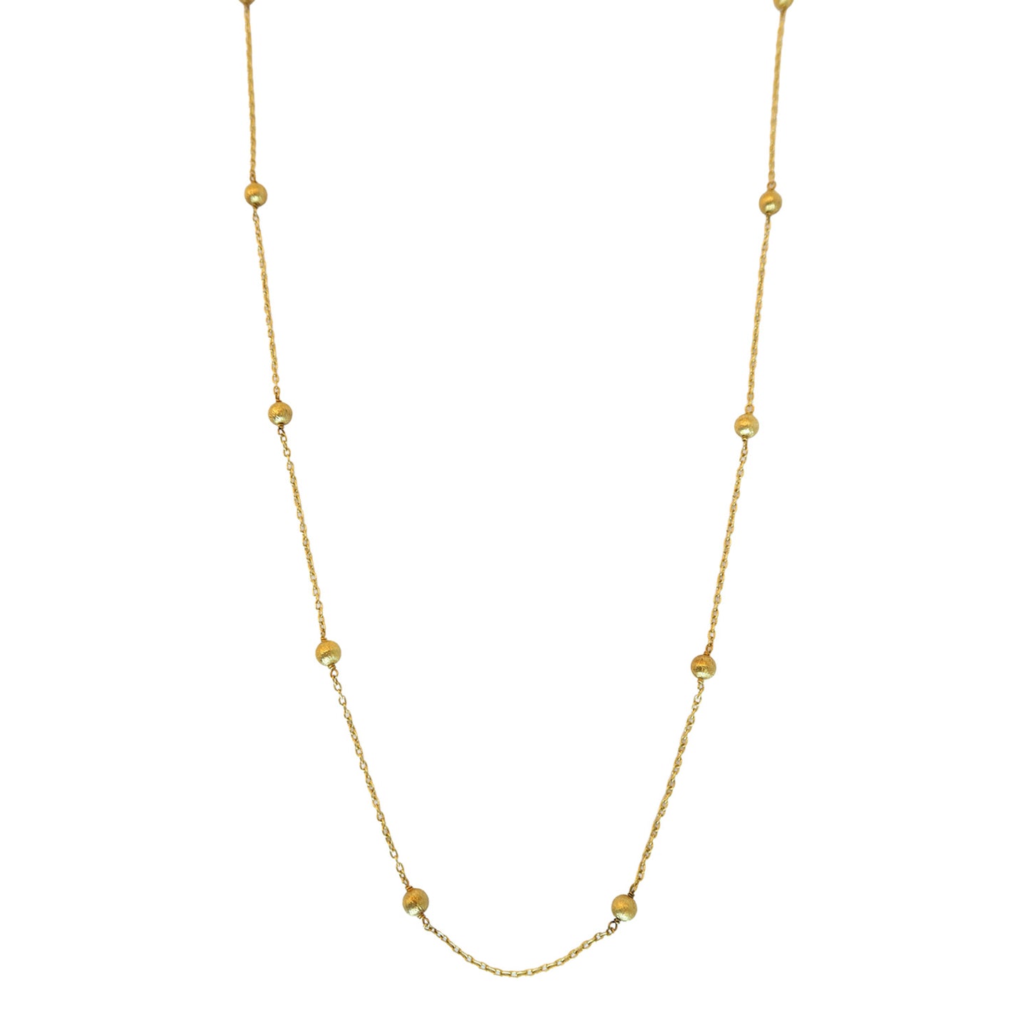 Necklace plain chain long  NS 2546