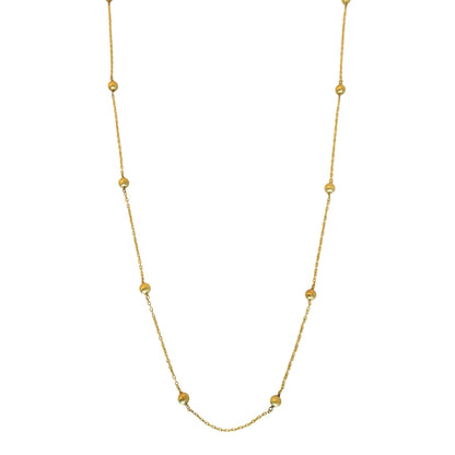 Necklace plain chain long  NS 2546