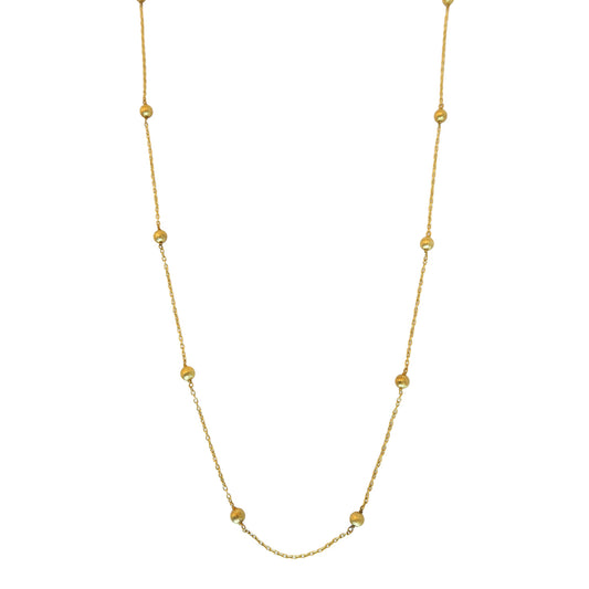 Necklace plain chain long  NS 2546