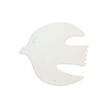 Mauve Minimal Gold Bird Wall Decor