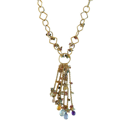 Necklace T/drop tourmaline pendent  NS 2530