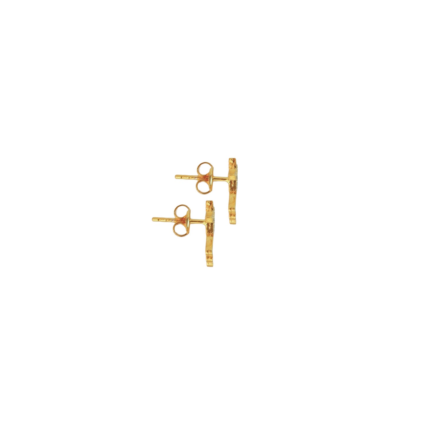 Multi Stone Enamel Studs Star Waves