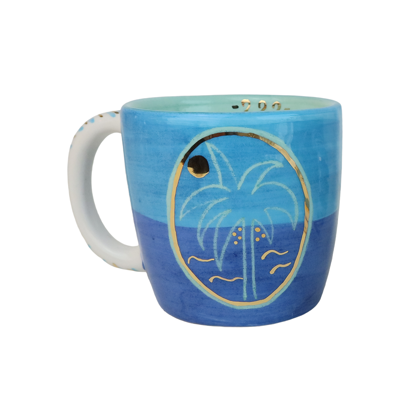 Bahrain Blue Mug | 10:10 Angel no Sherie Boutik