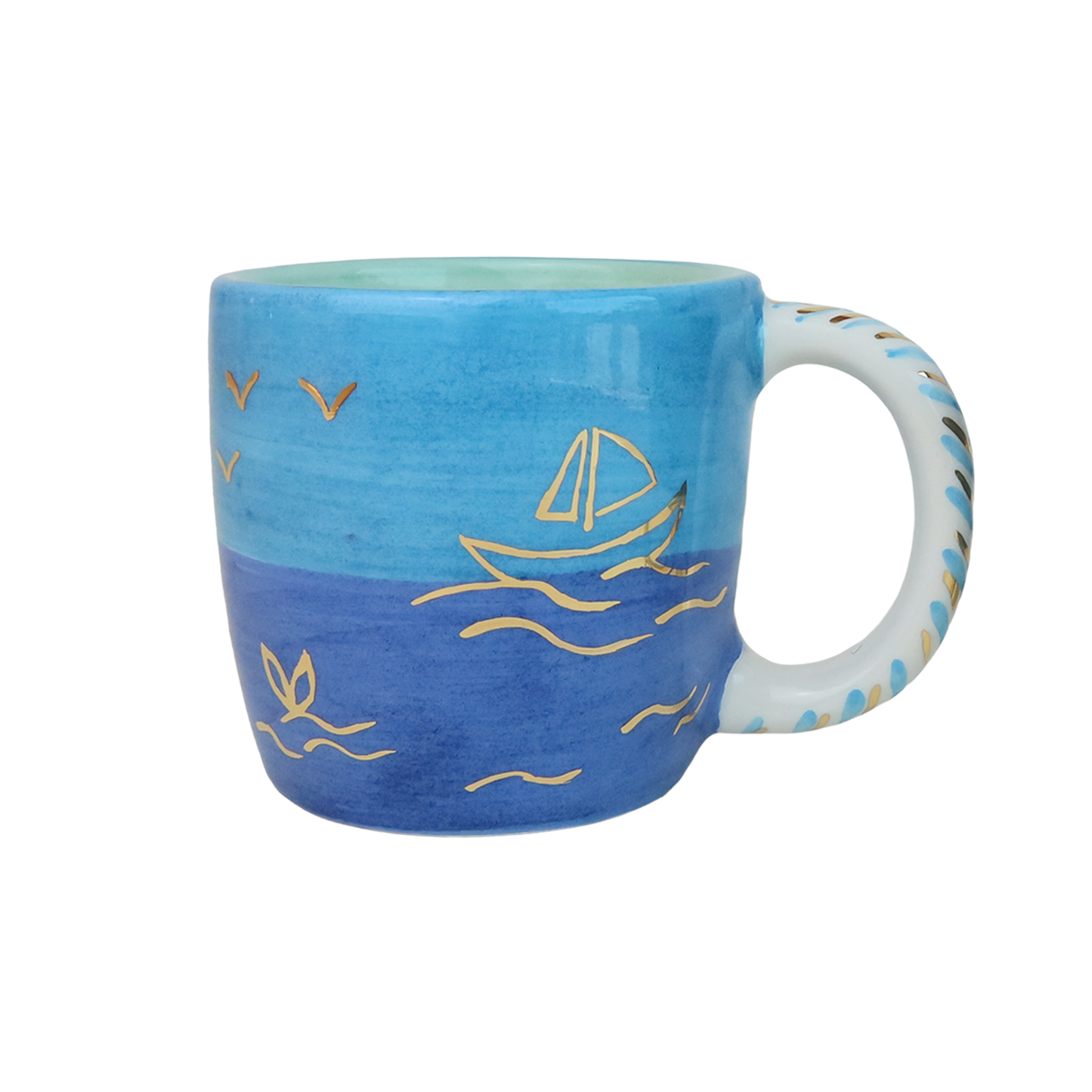 Bahrain Blue Mug | 10:10 Angel no Sherie Boutik