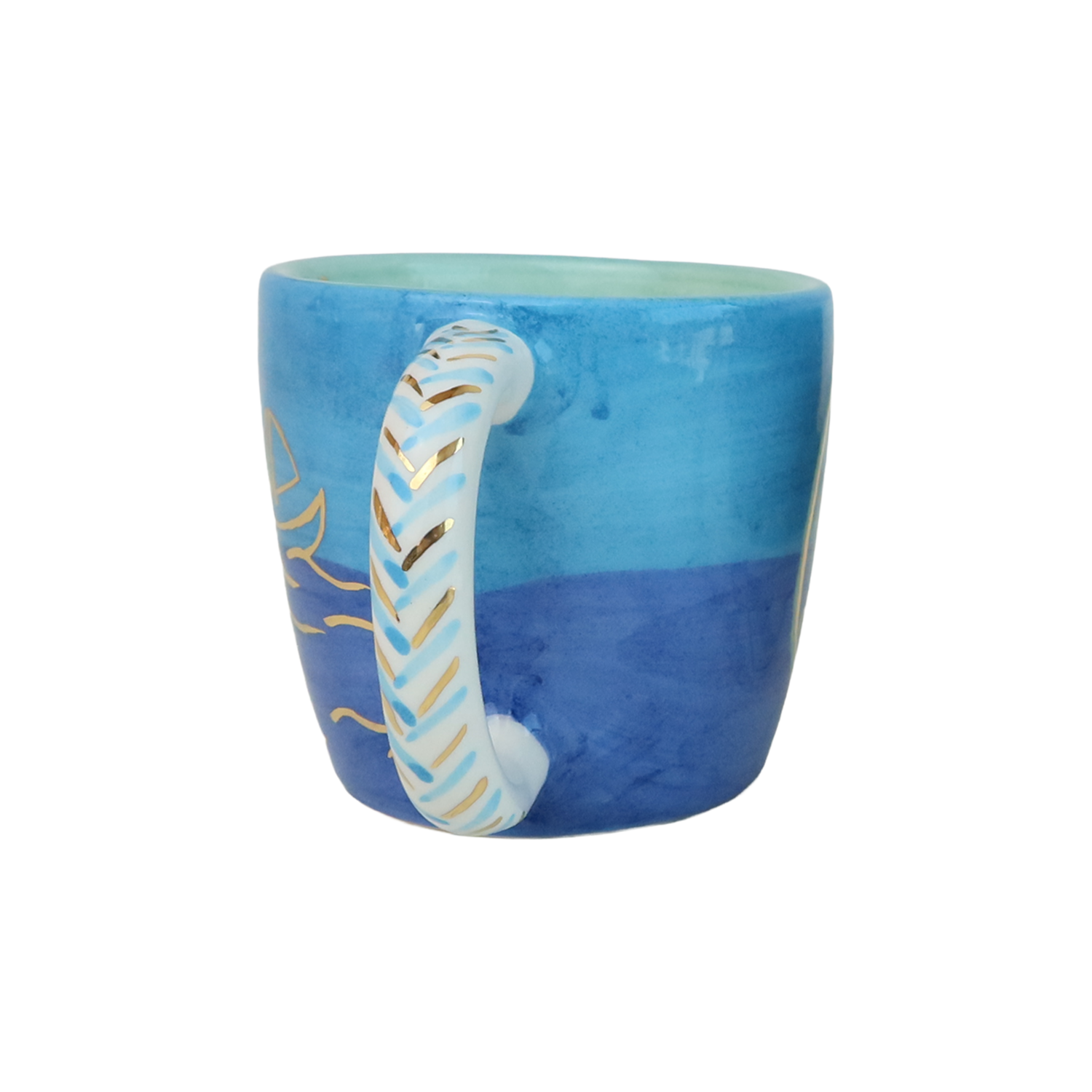 Bahrain Blue Mug | 10:10 Angel no Sherie Boutik