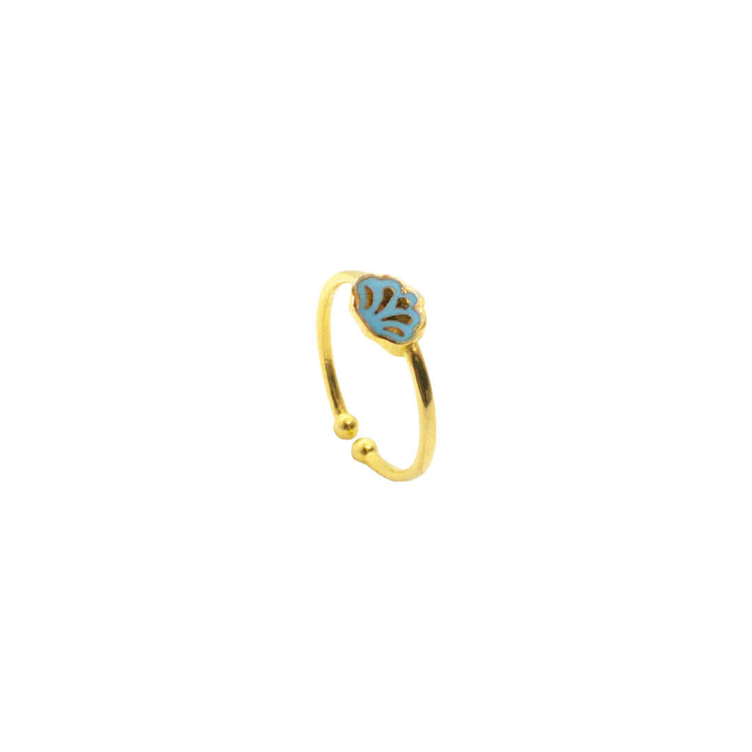 Shell Enamel Ring