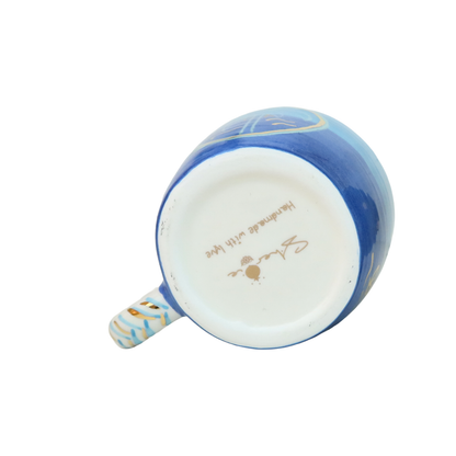 Bahrain Blue Mug | 10:10 Angel no Sherie Boutik