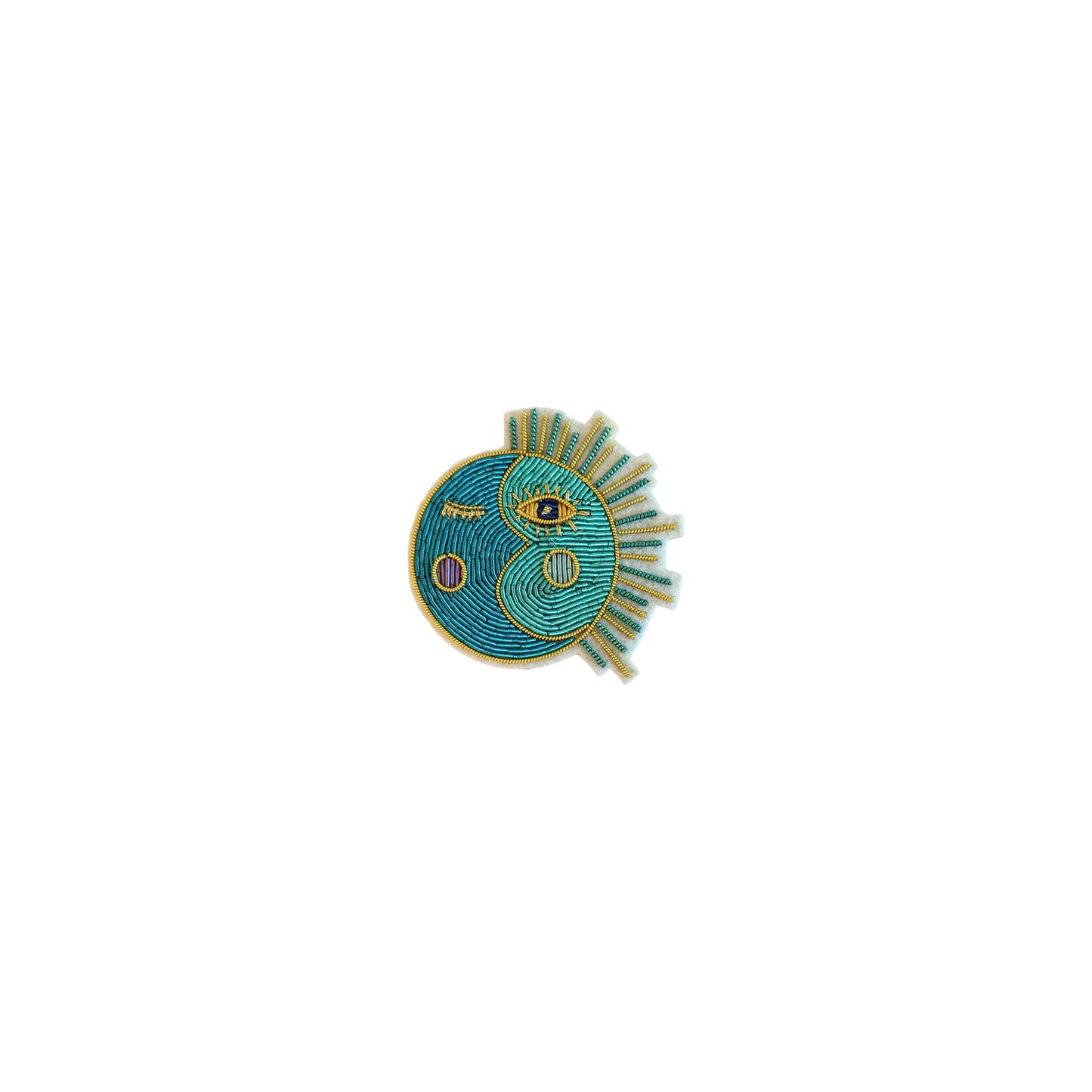 Brooch eye and other  bullion wire
