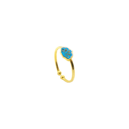 Shell Enamel Ring