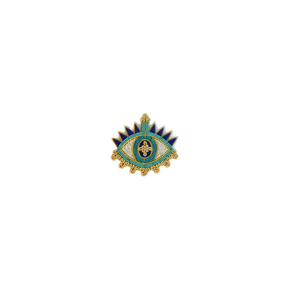 Brooch eye  bullion wire